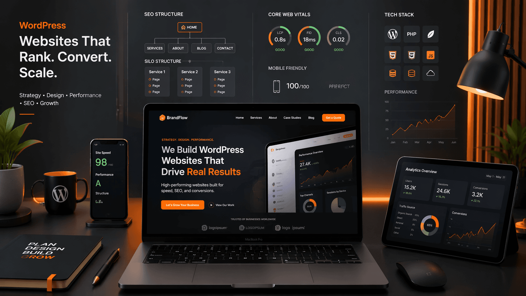 How We Build WordPress Websites That Rank, Convert, and Scale